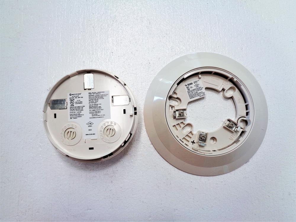 Lot of (4) Honeywell Notifier NP-100 Photoelectric Smoke Detector